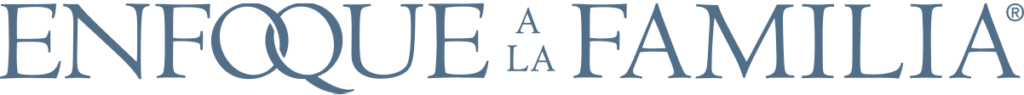 Logo Azul Largo de Enfoque a la Familia
