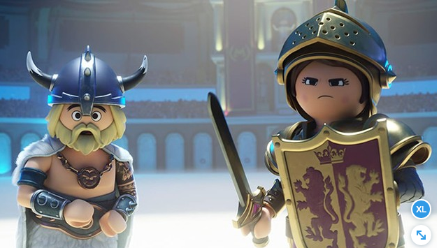 personajes de playmobil con armadura