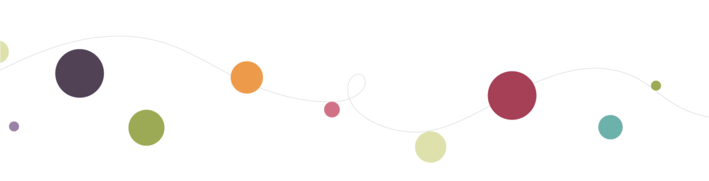 Textura de circulos de colores
