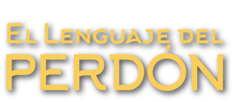 Logo balnco con amarillo del Curso El lenguaje del perdón