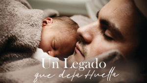 Miniatura del curso un legado que deja huella donde hay un padre con un recien nacido en su pecho