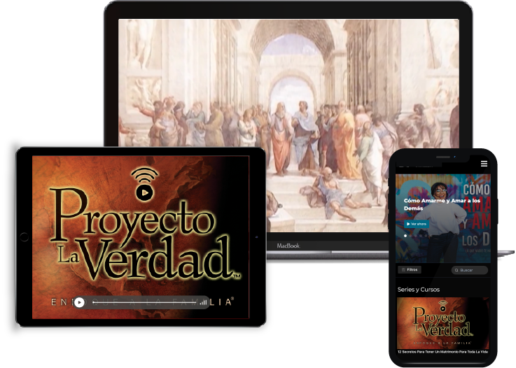 Miniatura, y escenas de Proyecto la Verdad en Ipad, Laptop y movil